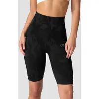 ICANIWILL Camo Seamless Biker Shorts Black