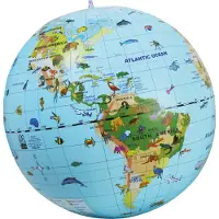 Eurekakids Ilmapallomaapallo Kieli Englanti 50 Cm