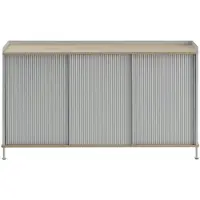 Muuto Enfold senkki 148 x 45 cm - oiled oak Grey