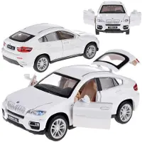 Jokomisiada Metalliauto - BMW X6, valkoinen