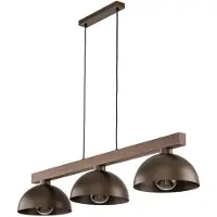 TK Lighting Riippuvalaisin Oslo , himmennettävä, Ruskea/ruoste, Olohuone/ruokailutila, Metalli, Moderni