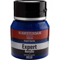 Amsterdam Amsterdamin Expert-sarjan akryylipurkki 400 ml ftalaasin sininen 570