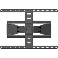 MaxMount Ultra Slim Tukeva Seinäkiinnike TV 43”-90” - Musta
