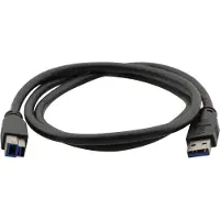 Kramer C-USB3/AB-15 USB 3.0 TYPE-A MALE TO TYPE-B MALE CABLE 15FT 4.6M (96-0235015)