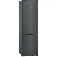 Siemens KG39E8XBA iQ500 jääkaappipakastin, harjattu musta teräs, anti fingerprint