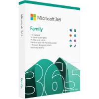 Microsoft 365 Family -tilaus | vuosisopimus | Windows | Mac | Android | iOS | 6 käyttäjää