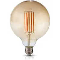 KOBI LED-koristelamppu G125 7W 2700K lämmin valkoinen