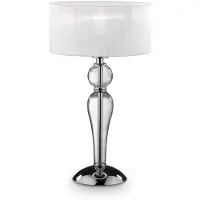 Ideal Lux Duchessa pöytävalaisin 49cm E27 valkoinen