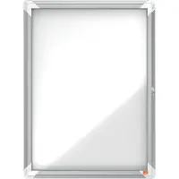 Nobo Premium Plus 4xa4 Arkkia Ulkovitriini Magneettinen Valkoinen Tausta