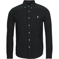 Ralph Lauren Featherweight Mesh-Lsl-Knt - Black - XS