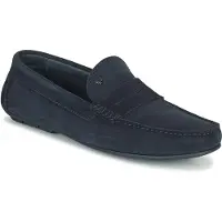 Martinelli for man. 1411-2496X Pacific Leather Moccasins navy (45), Flat, None, Casual, Classic