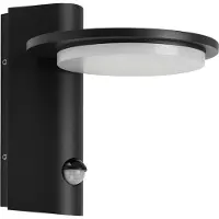 Briloner Bern LED seinävalaisin 10W 4000K IP44 18cm musta