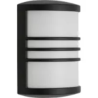 Briloner Toledo LED seinävalaisin 12W 4000K IP44 24,5cm musta