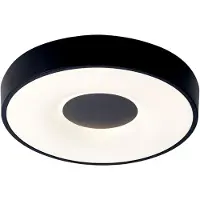 MANTRA Coin LED plafondi 56W 2700-5000K 38cm musta