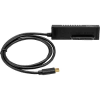 StarTech.com USB31C2SAT3 - USB-C-SATA-sovitinkaapeli, musta