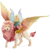Schleich Fairy In Flight On Winged Lion - Multi/patterned - ONE SIZE
