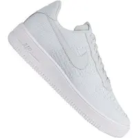 Nike Air Force 1 Flyknit 2.0 Shoe - Mens, valkoinen