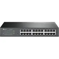 TP-LINK TL-SG1024DE, Hallittu, L2, Gigabit Ethernet (10/100/1000), Telineasennus, 1U (TL-SG1024DE(UN))