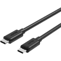 UNITEK USB-C - USB-C 1.0m czarny
