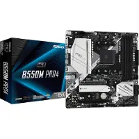 Asrock B550M Pro4 - Emolevy - micro-ATX - Socket AM4 - AMD B550 Chipset - USB-C Gen2, USB 3.2 Gen 1, USB 3.2 Gen 2 - Gigabit LAN - sisäinen grafiik...