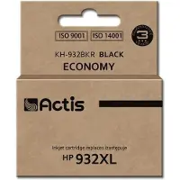 Actis Mustekasetti - - KH-932BKR - Yhteensopiva HP 932XL - Musta - 30 ML - Standardituotto