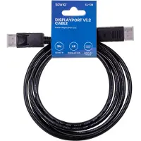 Savio CL-136 DisplayPort cable 2 m Black