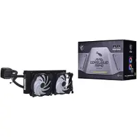 MSI MAG CORELIQUID M240, 240mm AIO-nestejäähdytysratkaisu prosessorille, musta/harmaa
