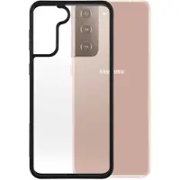 PanzerGlass Samsung Galaxy S21 Plus Kuori ClearCase Black Edition