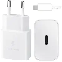 Samsung Wall Charger 15W + C to C-Kaapeli