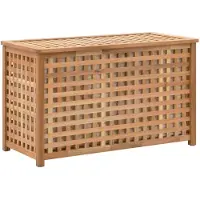 vidaXL Pyykkiarkku 77,5x37,5x46,5 cm pähkinäpuu