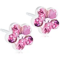 Blomdahl Medical Plastic Flower 6mm Light Rose