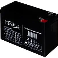 Gembird 12V, 9 Ah, 12 V, 9 ah, 1 kpl, Musta, Sealed Lead Acid (VRLA), 2,57 kg (BAT-12V9AH)