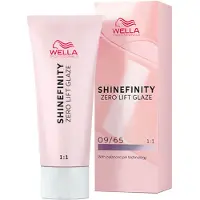 Wella Shinefinity Glaze Ammattilaisten hiussävyte 60 ml 09/65 - Pink Shimmer