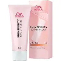 Wella Shinefinity Glaze Ammattilaisten hiussävyte 60 ml 08/38 - Honey Latte