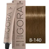 Schwarzkopf Professional Igora Royal Absolutes 60 ml 8-140 Light Blonde Cendré Beige Natural