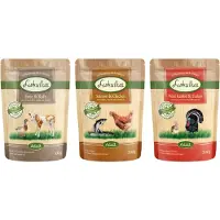 Lukullus 6x300g Naturkost tuorepussit lajitelma koiran märkäruoka