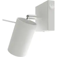 Sollux Ring seinävalaisin 16cm GU10 valkoinen kytkimellä
