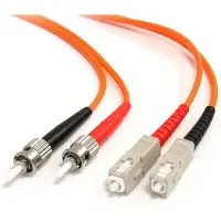 StarTech.com 2m Multimode Fiber Patch Cable St-sc Oranssi