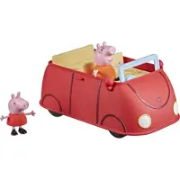 Pipsa Possu Gurlin punainen perheauto