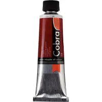 Cobra Water-Mixable Oil Colour tub Madder Lake 389