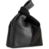 Markberg ElviraMBG Knot Bag, Suede Mix 100 Black