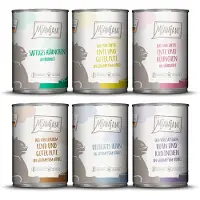 MjAMjAM Ekonomipakkaus: 24x400g Mixpack Mix 2 (6 lajiketta) märkäruokaa kissoille