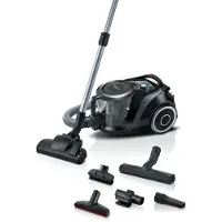 Bosch Serie 6 BGC41XSIL 2.4 L 700 W pussiton -pölynimuri, musta