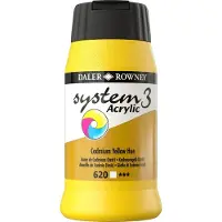 Daler Rowney DR System 3 akryyli 620 Cadmium yellow (hue) - 500ml