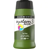 Daler Rowney DR System 3 akryyli 375 Sap green - 500ml