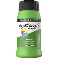 Daler Rowney DR System 3 akryyli 355 Leaf green - 500ml