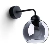 Sollux Alino 1 seinävalaisin 26cm E27 musta