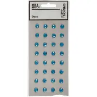 Creativ Company Rhinestones Blue 32pcs.