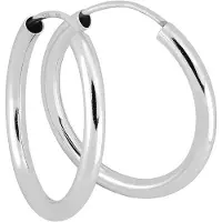 Lykken Casuals korvarenkaat hopea 3 x 30 mm