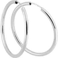 Lykken Casuals korvarenkaat hopea 3 x 50 mm